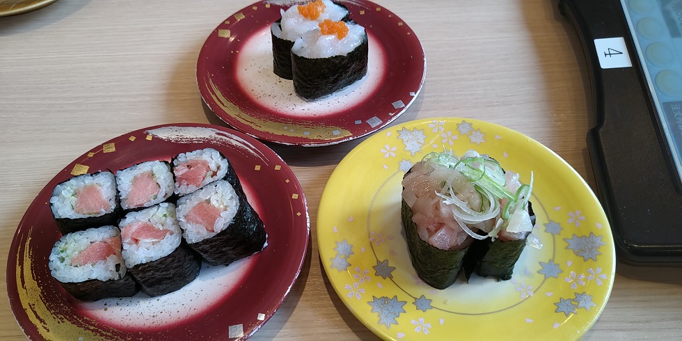 【絶品】福井で驚きの回転寿司 くるくる寿司 ほがらか亭-うまさが違う！　絶品寿司２