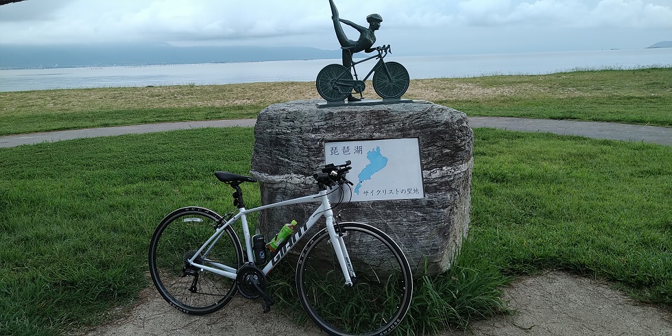 【自転車で走る 初めてのビワイチおすすめルート】距離、時間、休憩　サイクリストの聖地