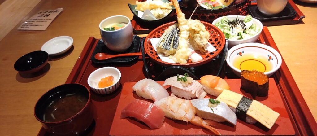 彦根でお寿司を食べるなら【すし処 海座 本店】ランチもお得　上にぎり和膳
