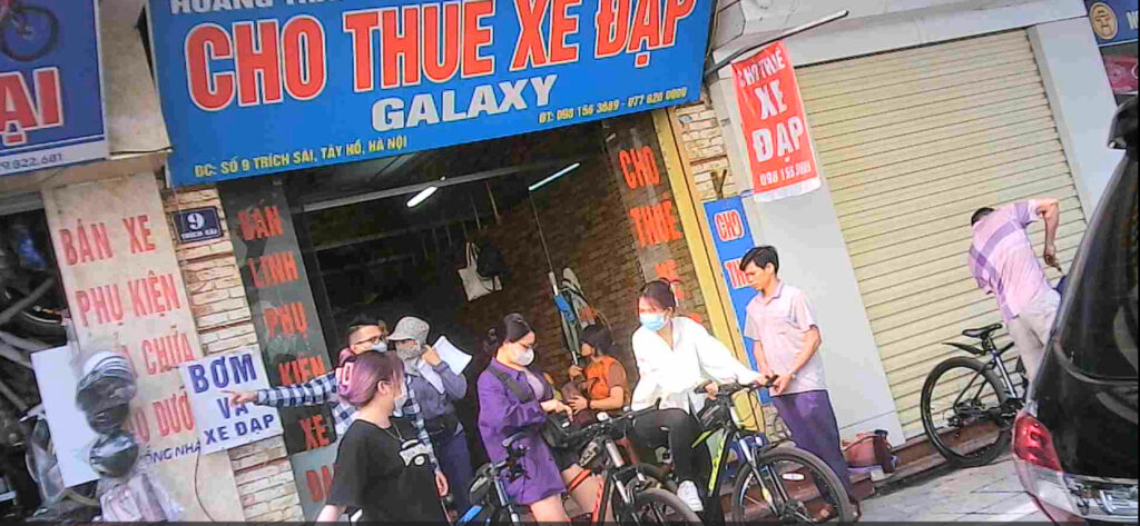 【ベトナム】ハノイでサイクリング 人気のコースは西湖一周　自転車レンタル店