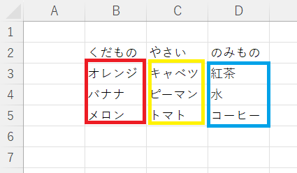 【EXCEL】連動するプルダウンの作り方 リストで絞り込み　グループの数だけ繰り返し