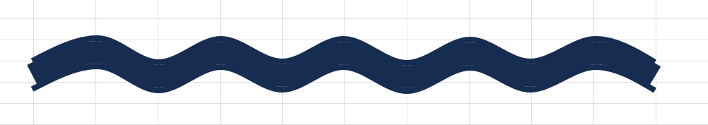 【EXCEL】棒グラフで間を省略する波線の入れ方、作り方　真ん中を太くする