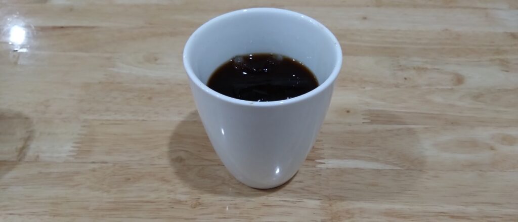 【安い日本食】ハノイのおすすめ定食屋 あさくさ ランチにぴったり　食後のコーヒー