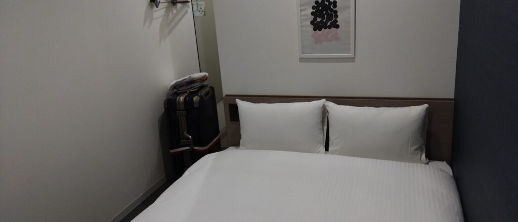 【安い&きれい】セントレア空港の前泊におすすめホテル　ベッド