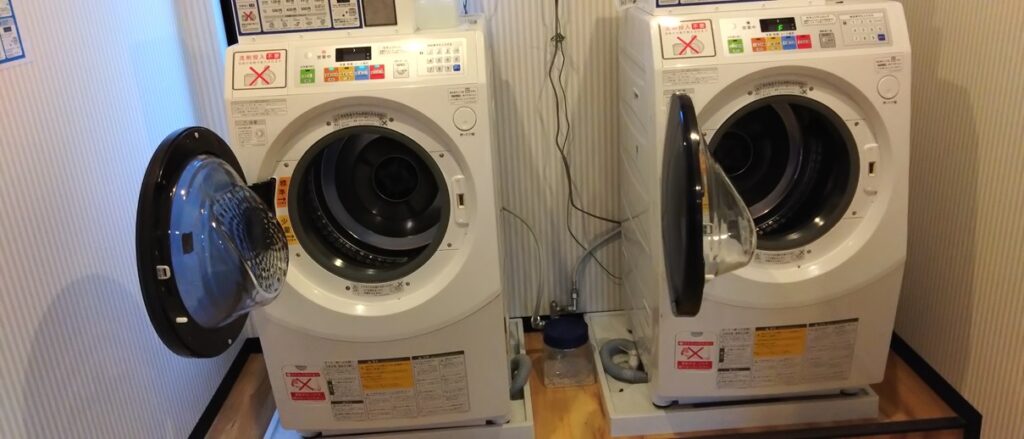 【安い&きれい】セントレア空港の前泊におすすめホテル　洗濯機
