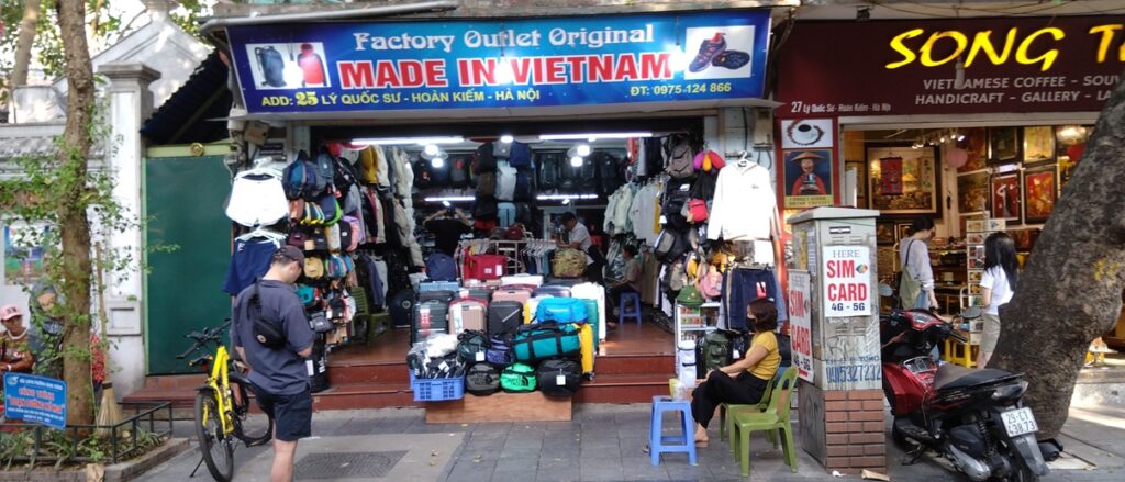 ベトナム観光 ハノイでおすすめのお土産屋 雑貨やハンコも　アウトレット