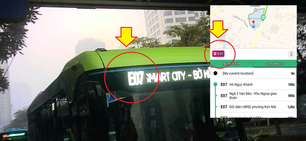 【ベトナム観光で大活躍】簡単に使えるバスマップアプリ　路線番号