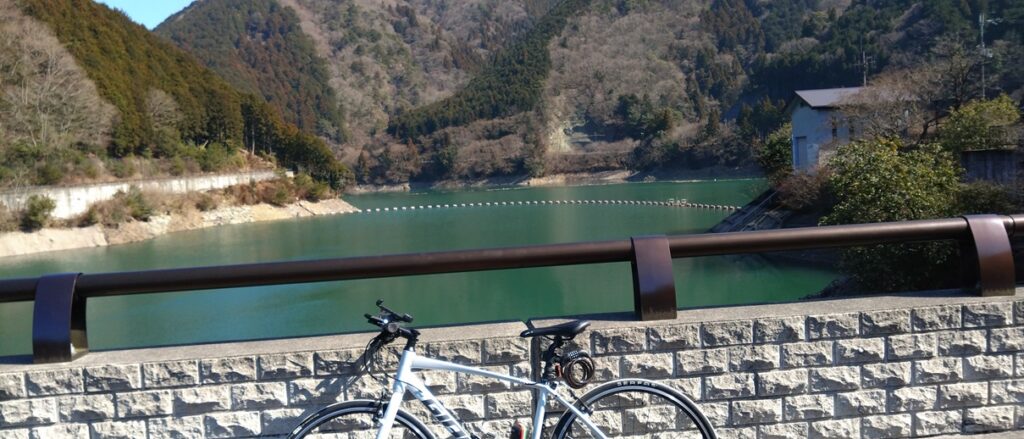 滋賀県ダム巡りサイクリング ダムカードを求めて【日野出発】　野洲川ダム