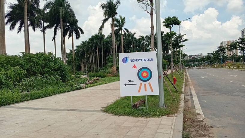 【ハノイ観光】アーチェリー体験でウィリアム・テル気分を味わおう