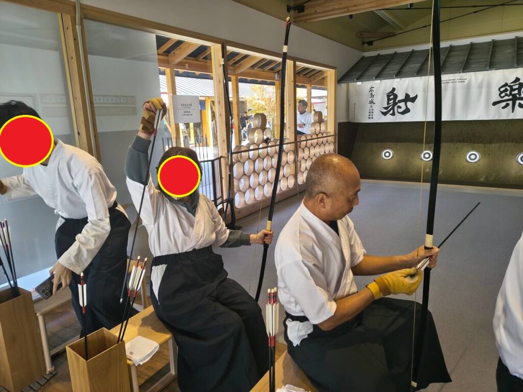 未経験でも楽しめる 弓道体験してきました 広島城 写楽