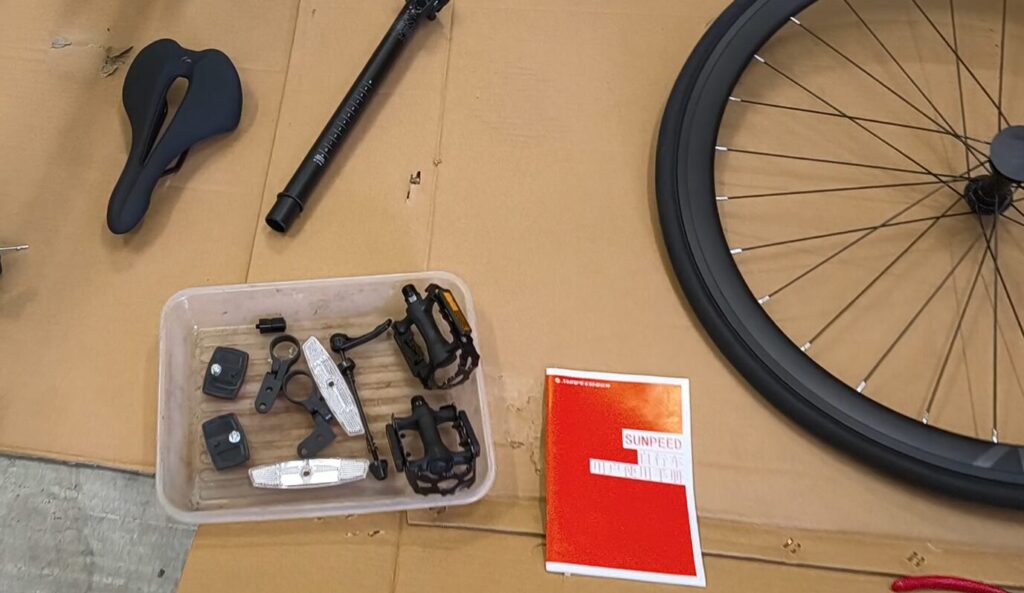 10万円以下で買えるロードバイク ! SUNPEED MARSは初心者でも組めるのか？