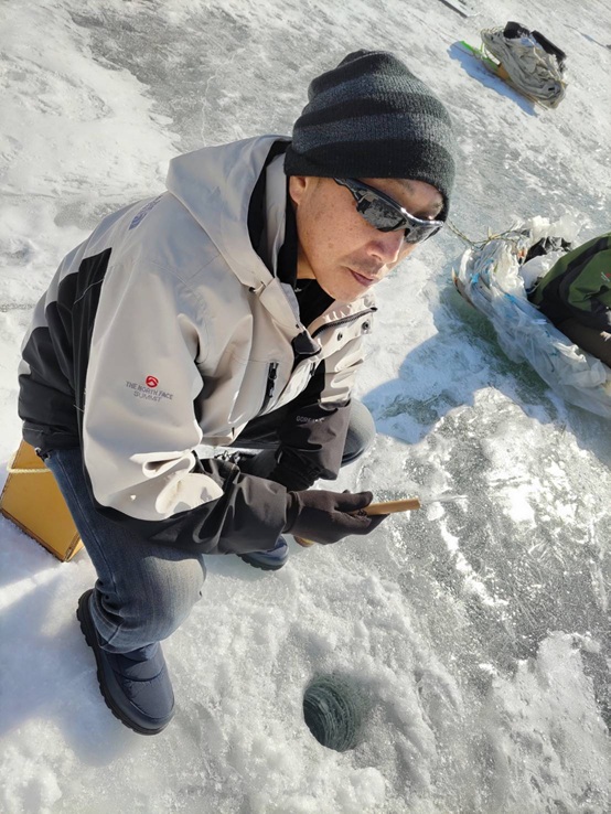 【氷上ワカサギ釣り】子供の頃からの夢がかないました！