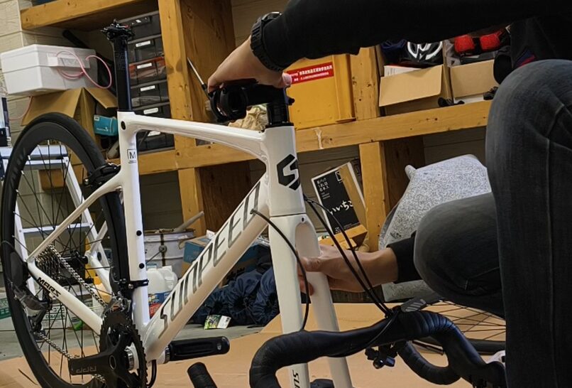 10万円以下で買えるロードバイク ! SUNPEED MARSは初心者でも組めるのか？