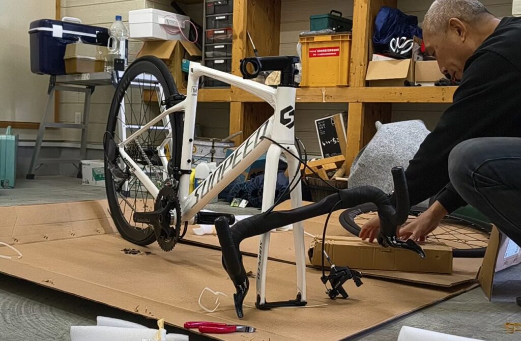 10万円以下で買えるロードバイク ! SUNPEED MARSは初心者でも組めるのか？