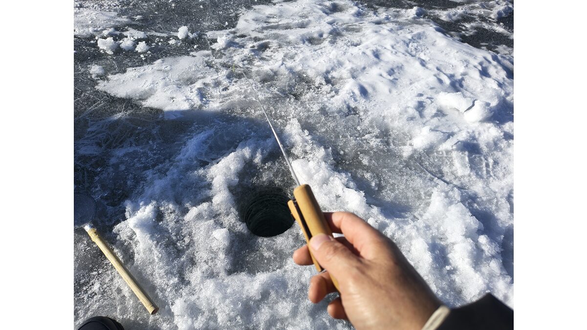【氷上ワカサギ釣り】子供の頃からの夢がかないました！