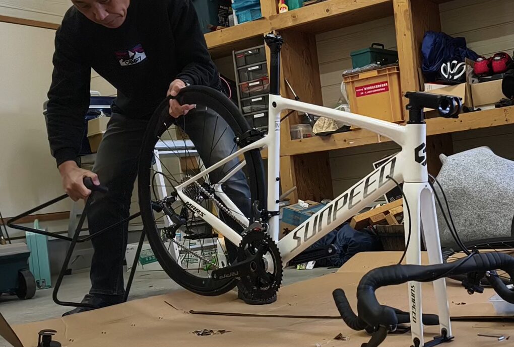 10万円以下で買えるロードバイク ! SUNPEED MARSは初心者でも組めるのか？